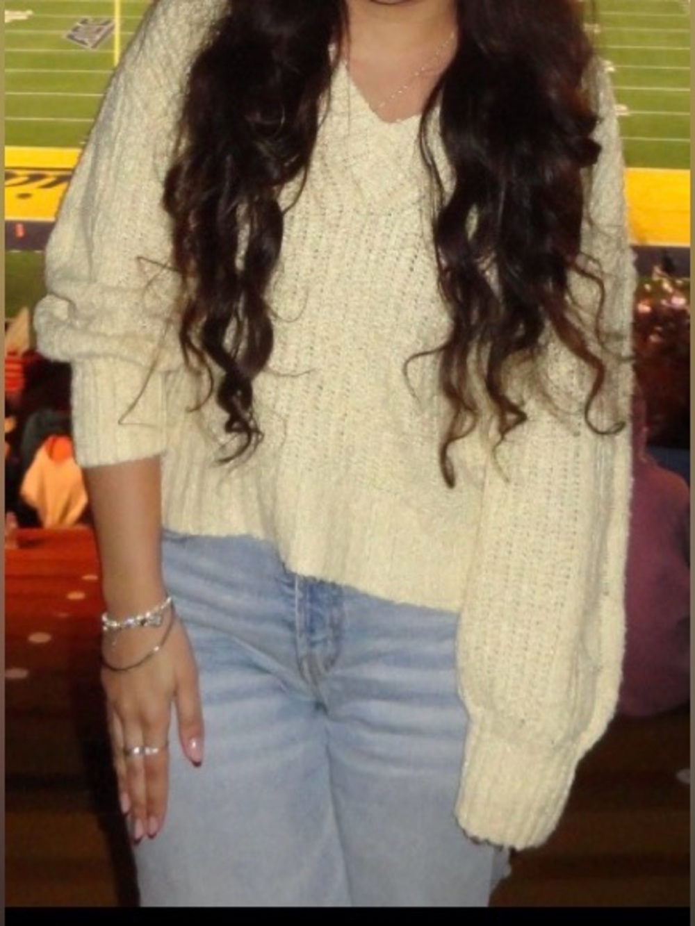 Cozy V-Neck Butter Yellow Chunky Knit Sweater